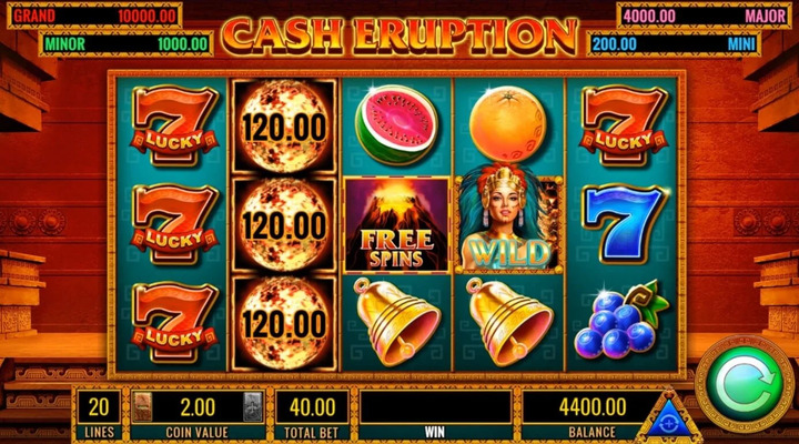 Cash Eruption Screenshot 2